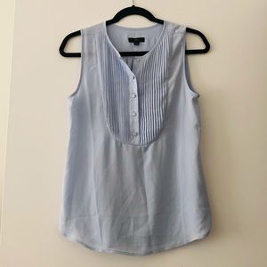 Baby Blue J Crew Blouse.